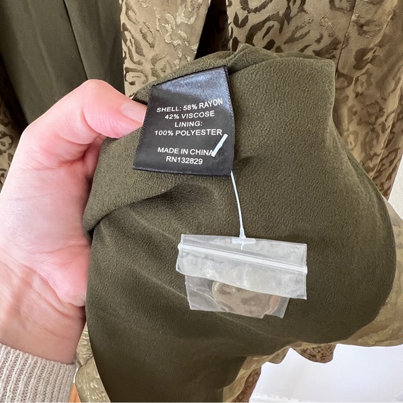 House of Harlow 1960 x REVOLVE Milani Mini Dress in Olive Green - Picture 12 of 13